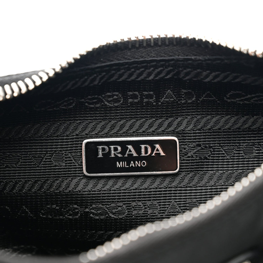 Prada Nylon Re-Edition 2005 Shoulder Bag Black