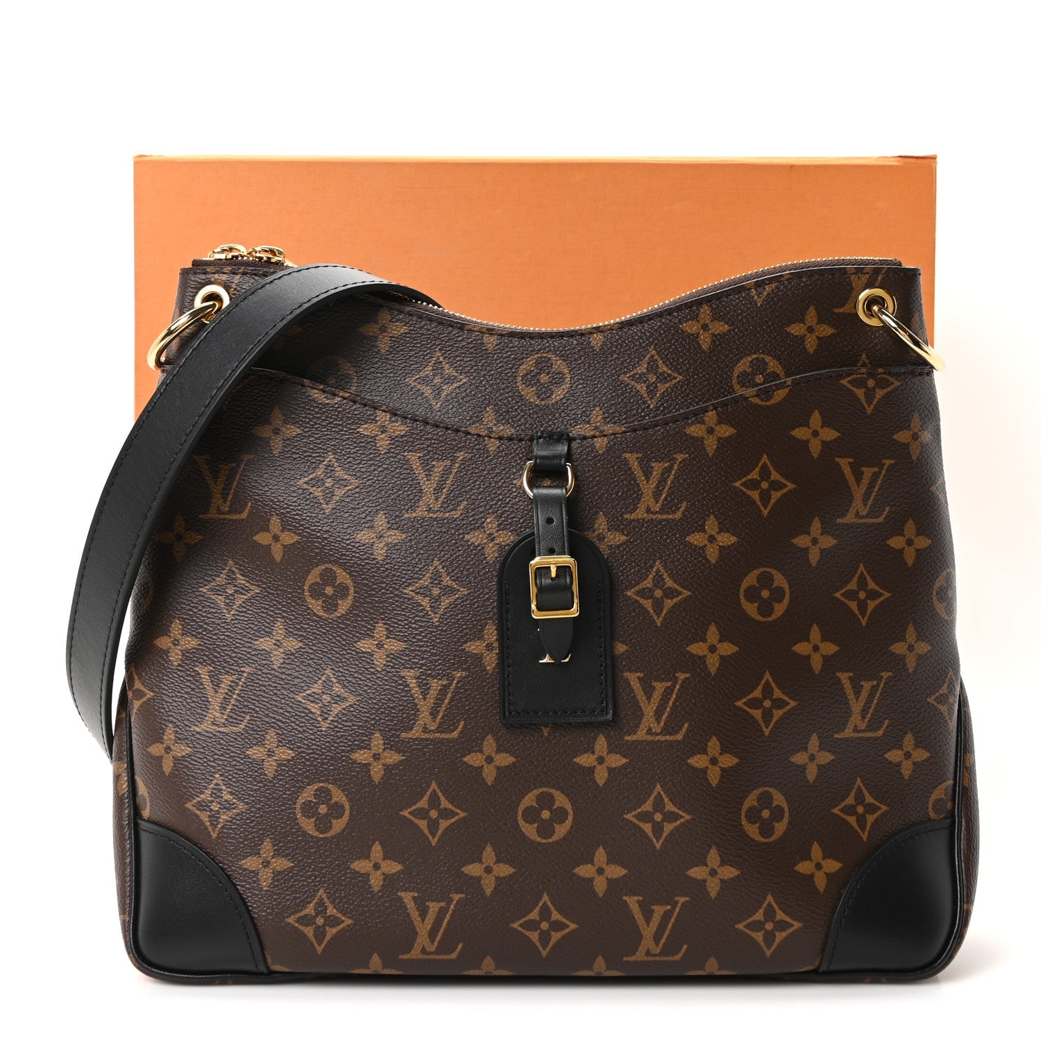 Louis Vuitton Monogram Odeon MM Black
