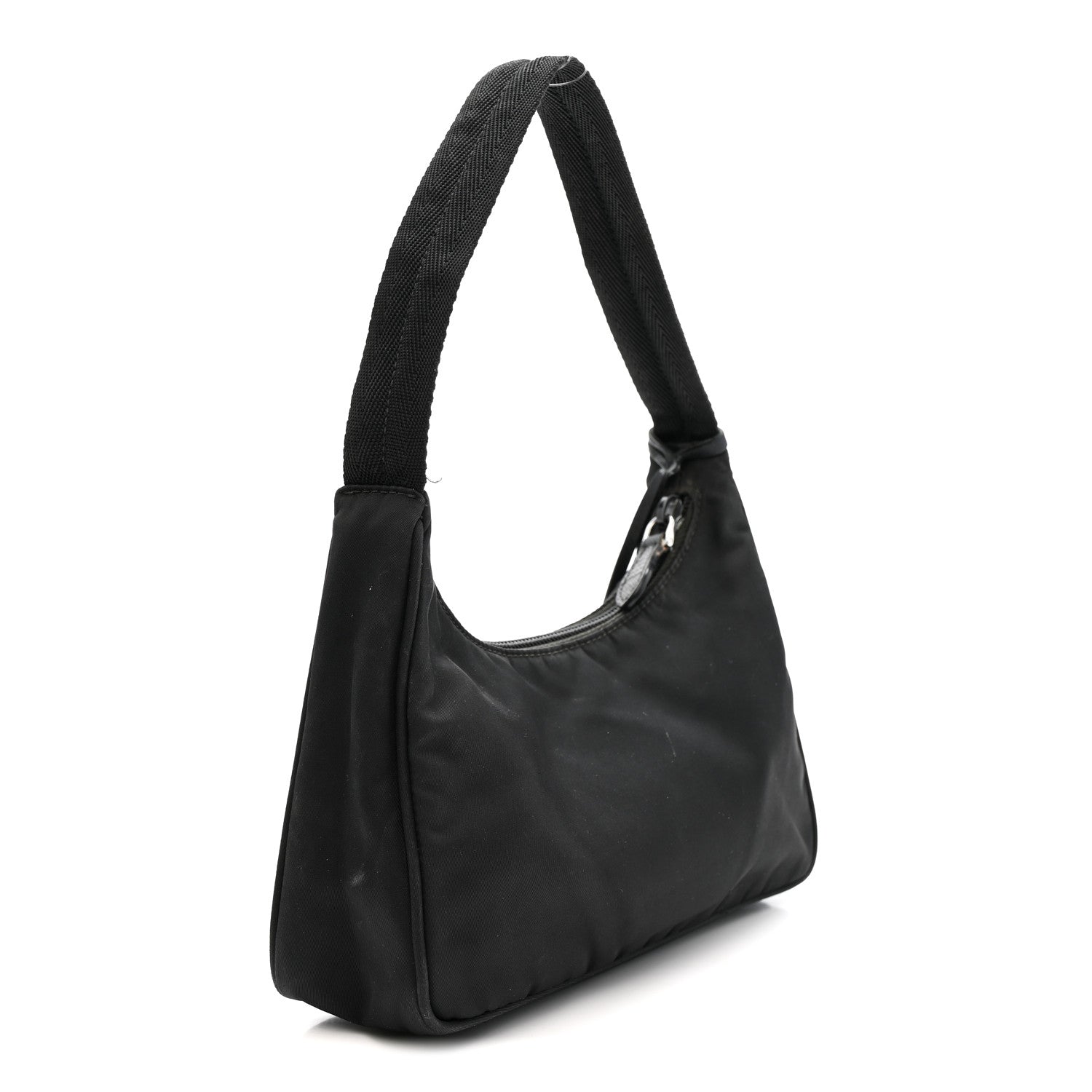 Prada Tessuto Nylon Mini Re-Edition 2000 Bag Black