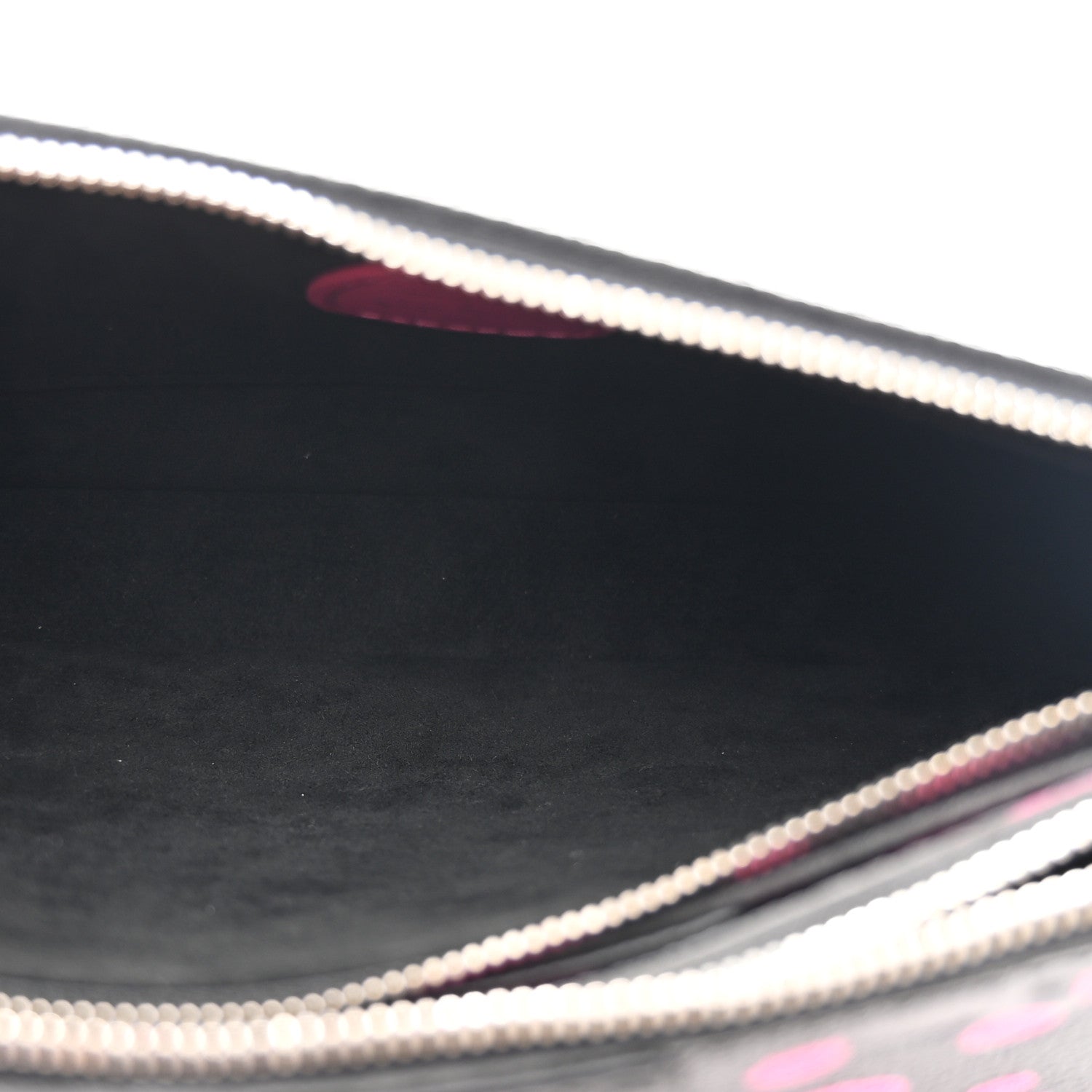 Louis Vuitton LV X YK Empreinte Multi Pochette Accessories Black Fuchsia