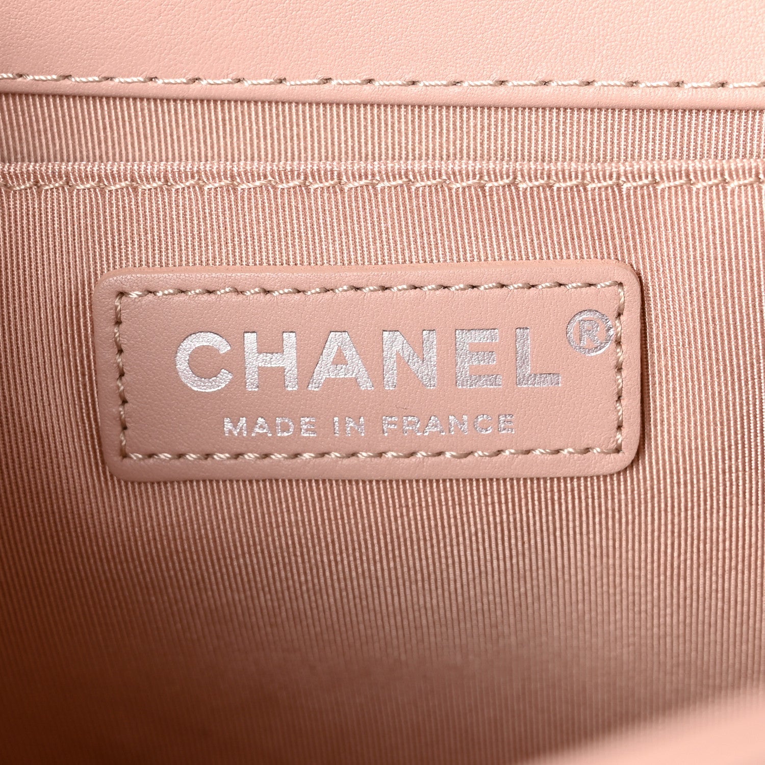 Chanel Calfskin Chevron Tweed Medium Boy Flap Pink