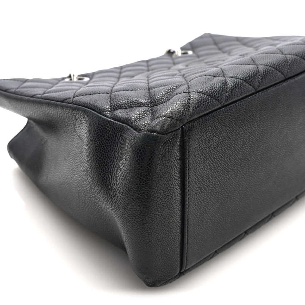 Chanel Caviar Quilted Grand Shopping Tote GST Black