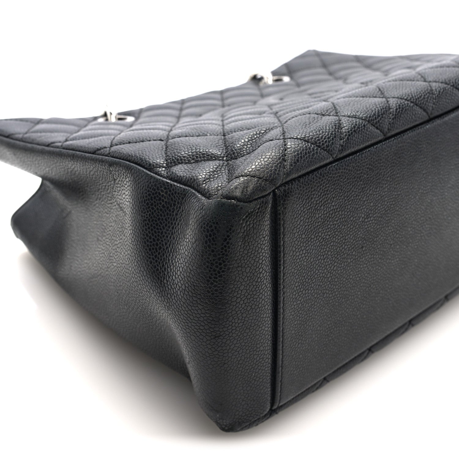 Chanel Caviar Quilted Grand Shopping Tote GST Black