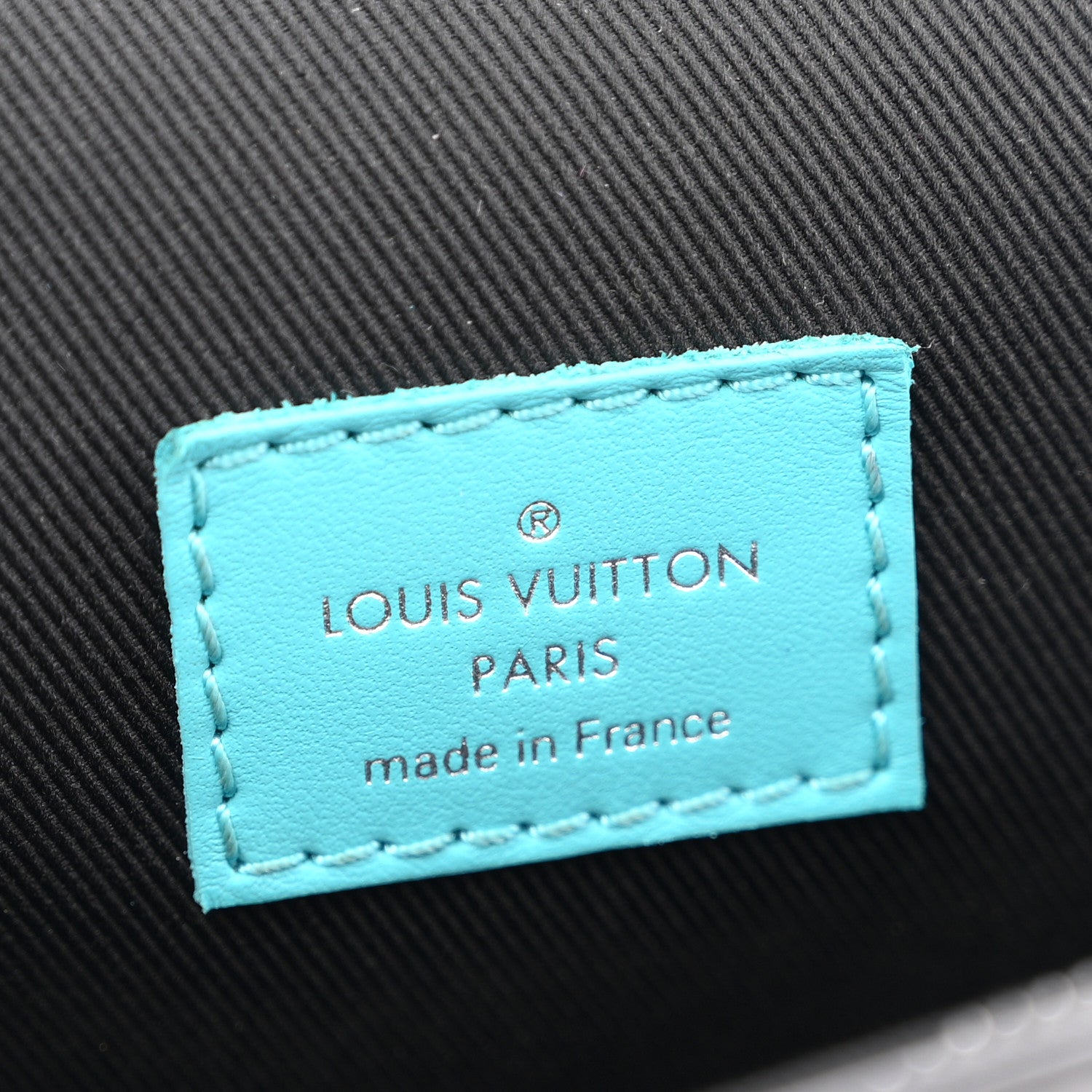 Louis Vuitton Reverse Monogram Eclipse Steamer Wearable Wallet Turquoise