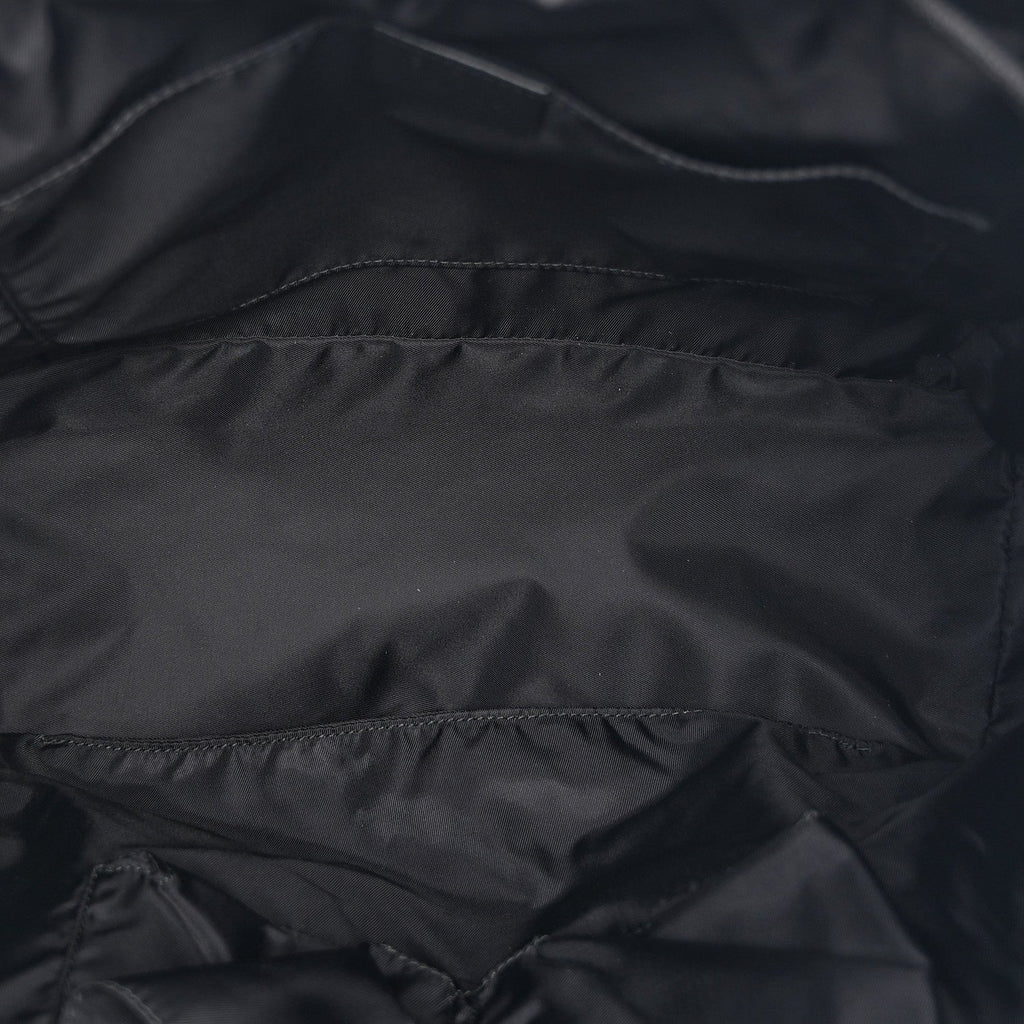 Gucci Nylon Monogram Medium Light Single Buckle Backpack Black