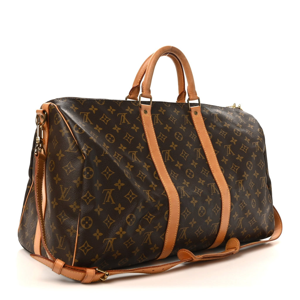 Louis Vuitton Monogram Keepall Bandouliere 50
