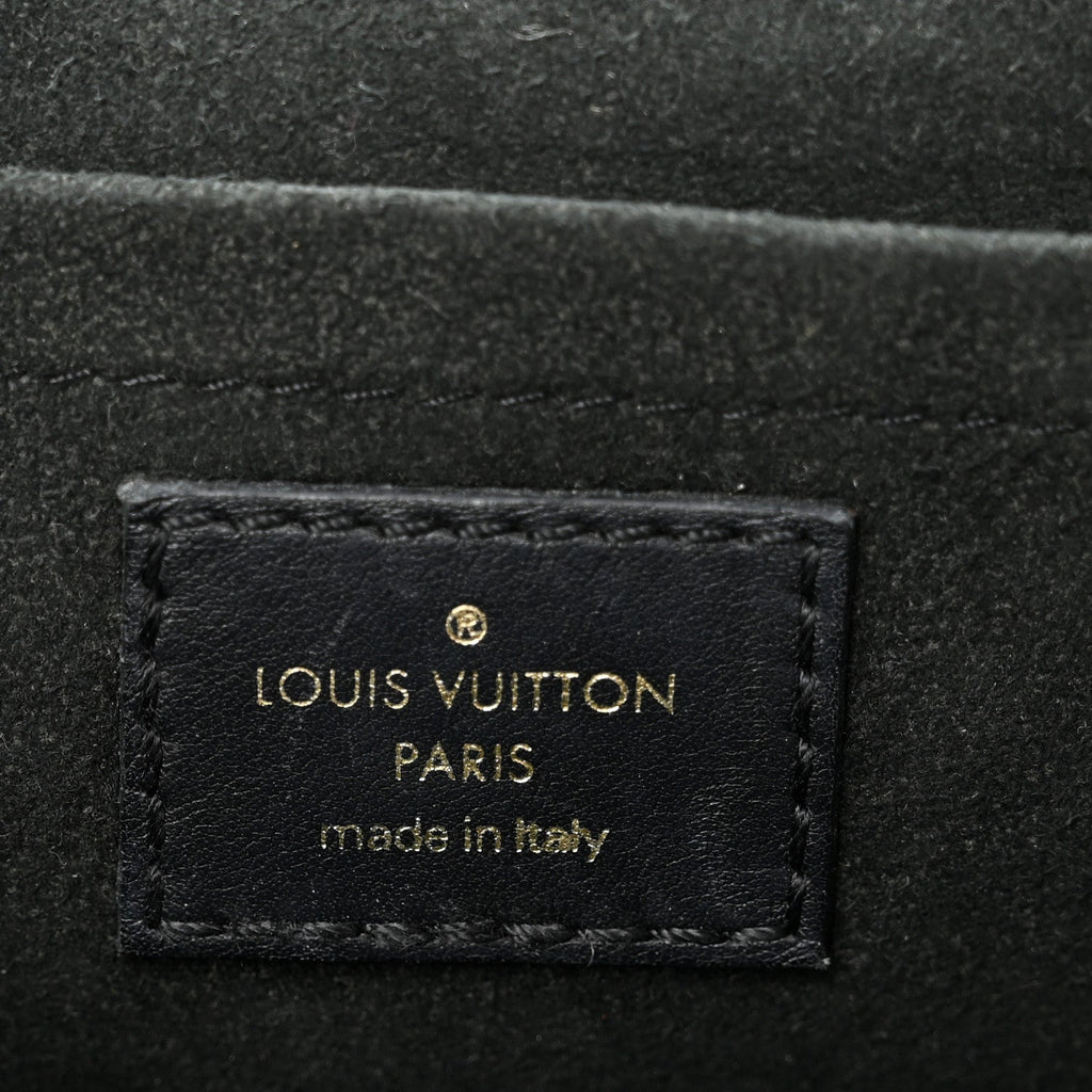 Louis Vuitton Calfskin New Wave Chain MM Black