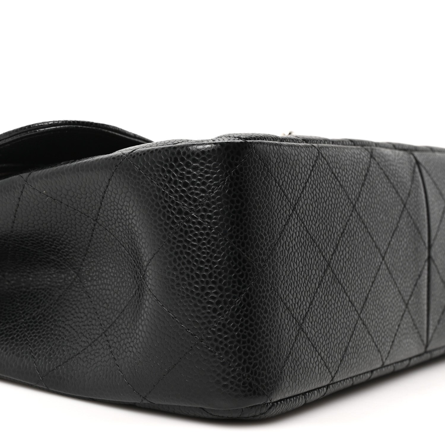 Chanel Caviar Quilted Jumbo Double Flap Black