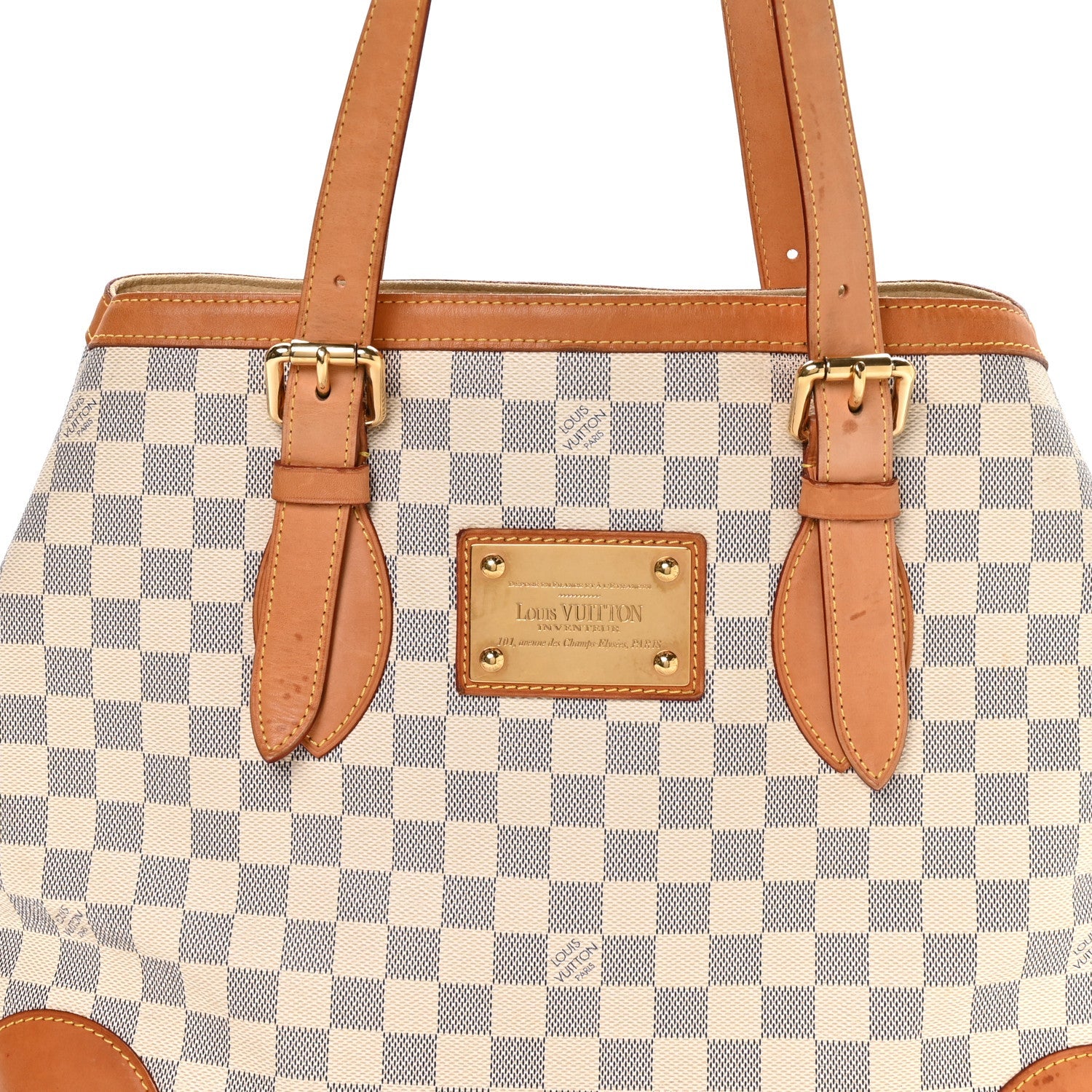 Louis Vuitton Damier Azur Hampstead MM