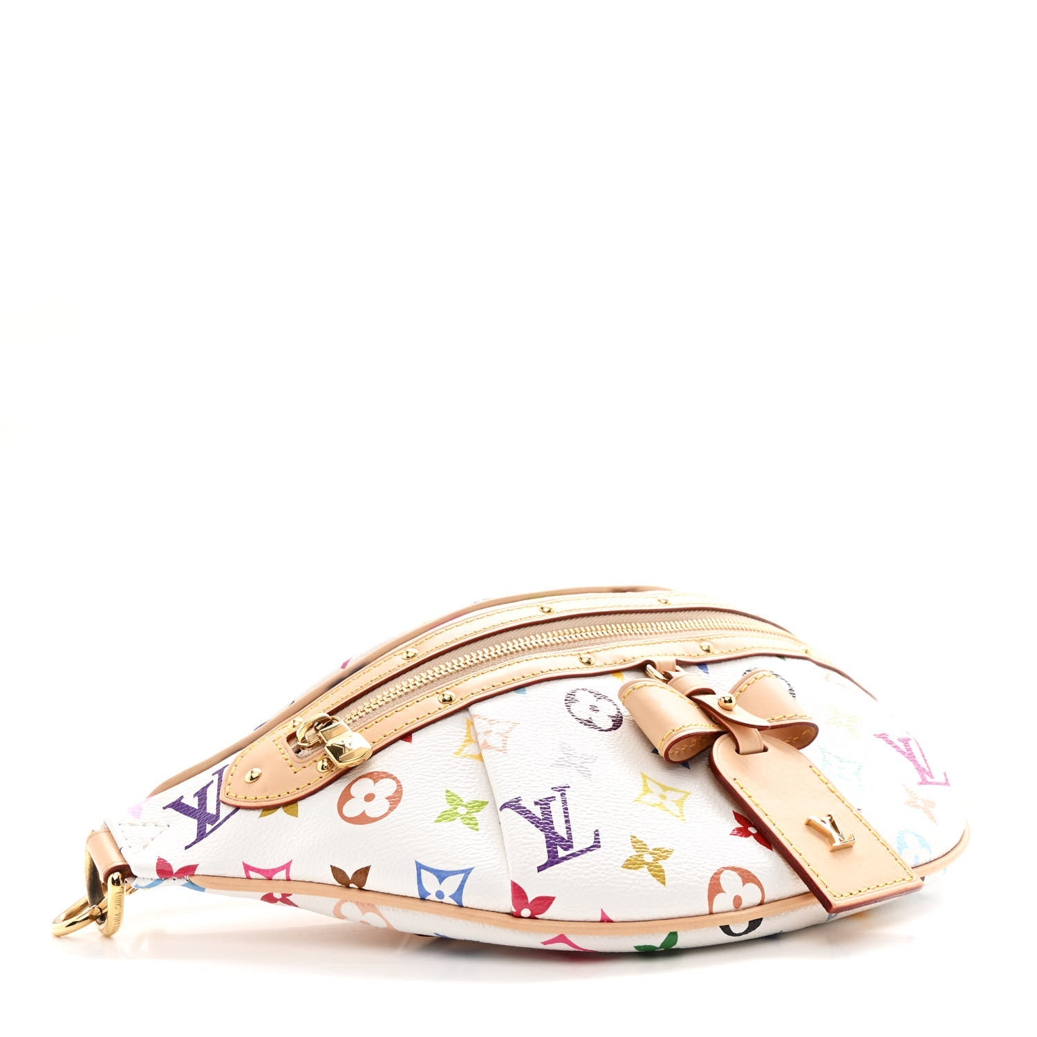 Louis Vuitton LV X TM Monogram Multicolor High Rise Bumbag White