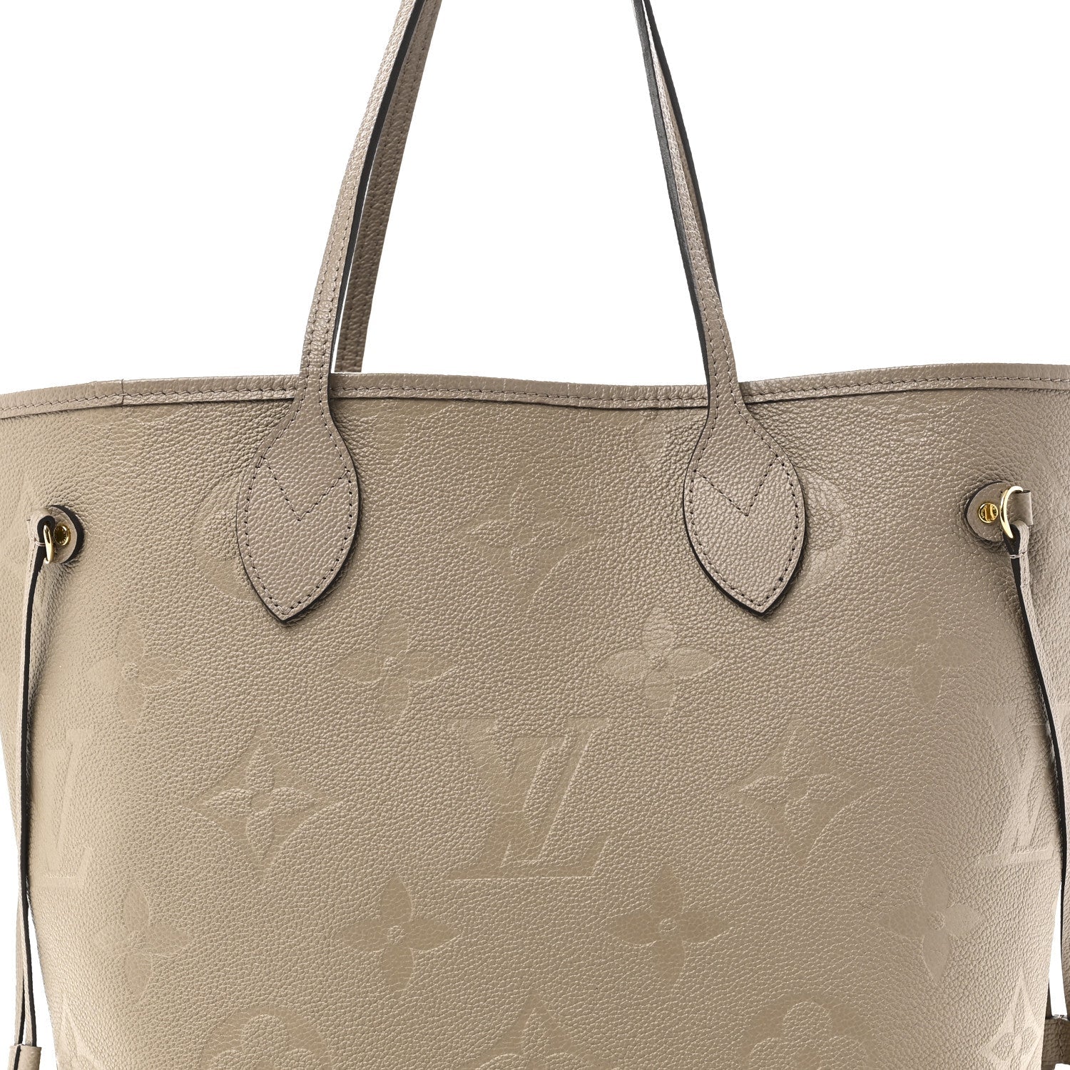 Louis Vuitton Empreinte Monogram Giant Neverfull MM Tourterelle