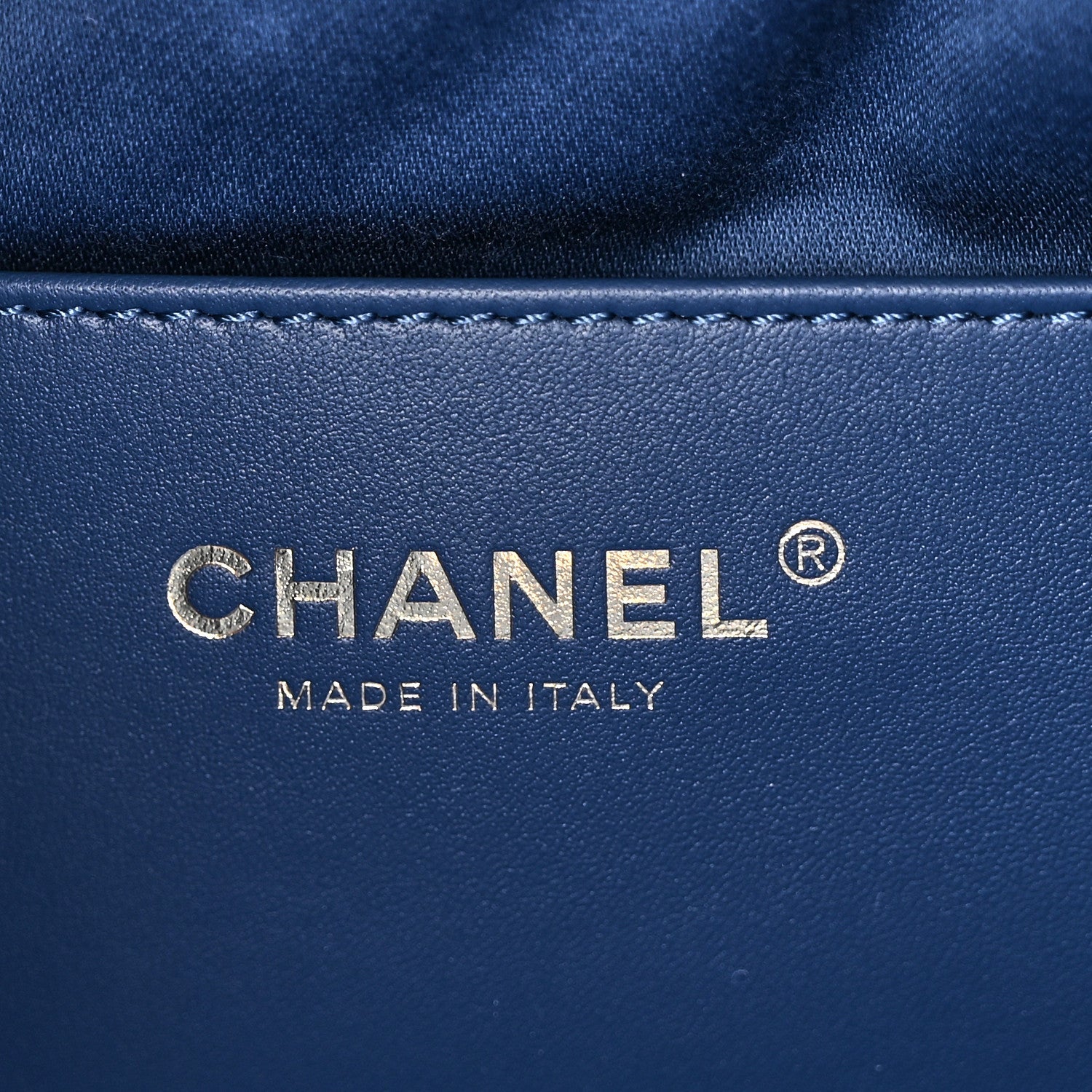 Chanel Washed Denim Quilted Mini Chanel 25 Handbag Blue