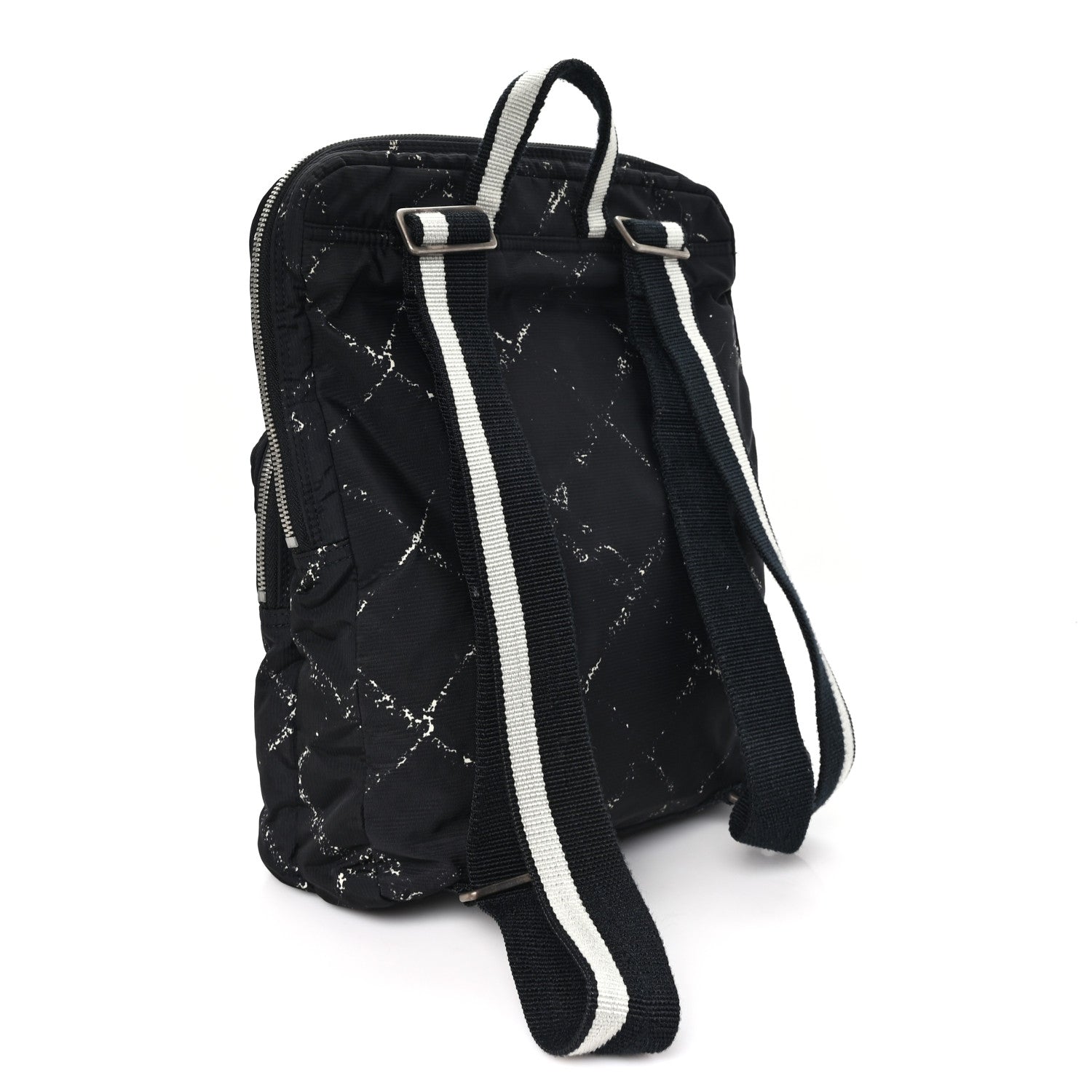 Chanel Nylon Travel Backpack Black