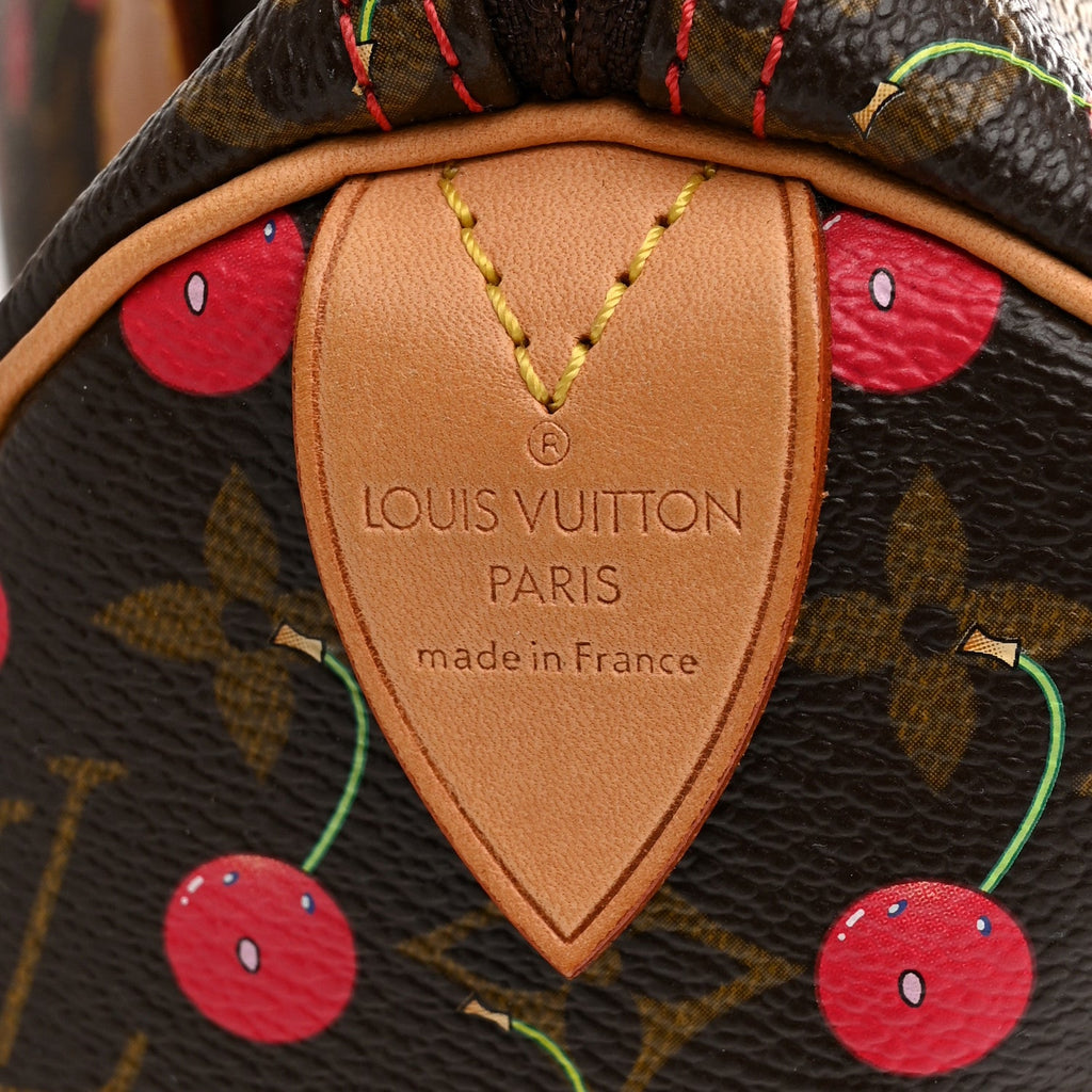Louis Vuitton Monogram Cerises Speedy 25