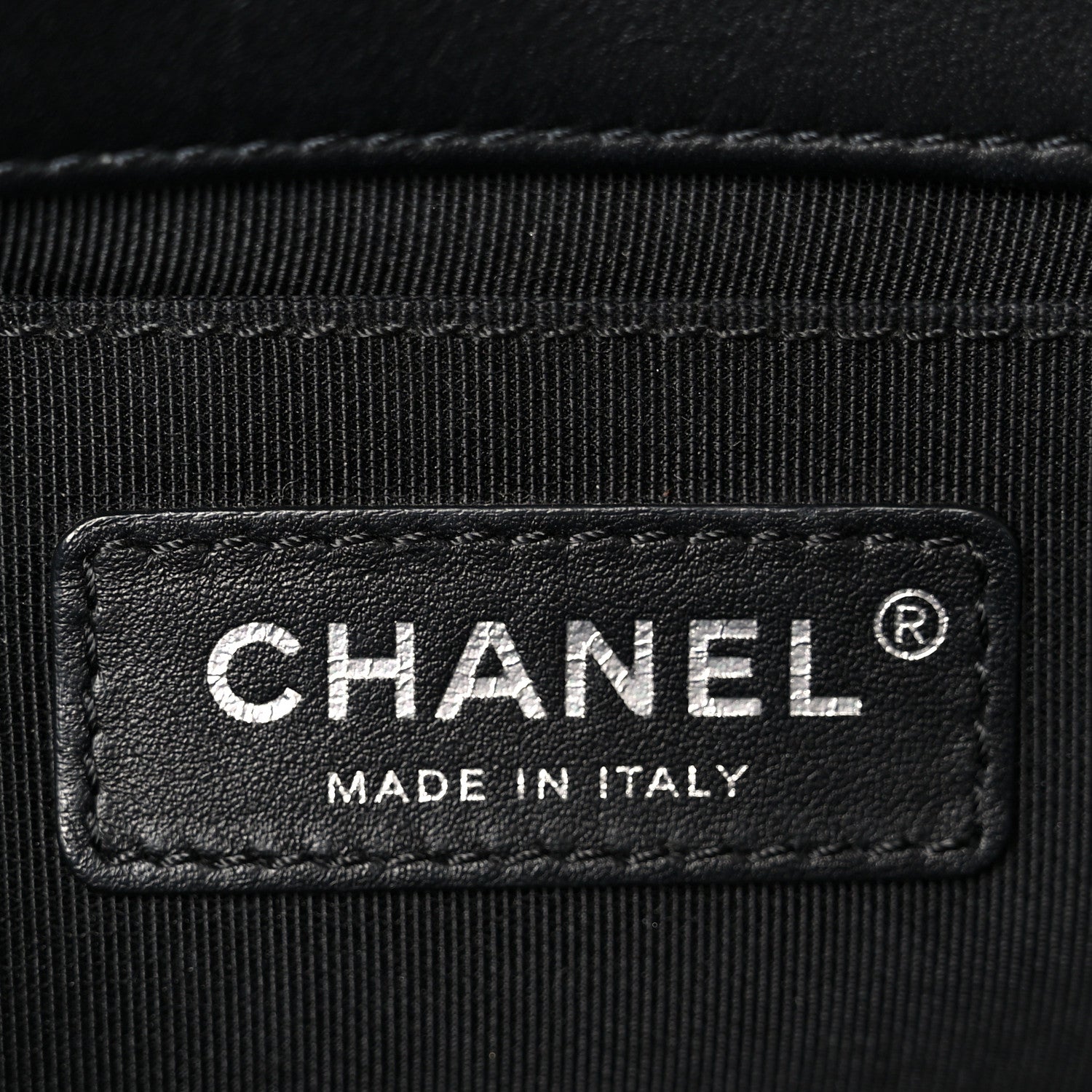 Chanel Lambskin Quilted Medium Boy Flap Black