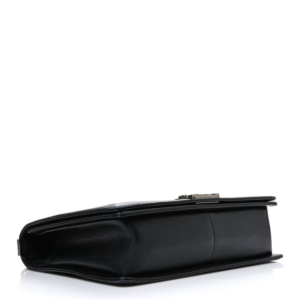 Chanel Caviar Quilted Large Boy Flap Black