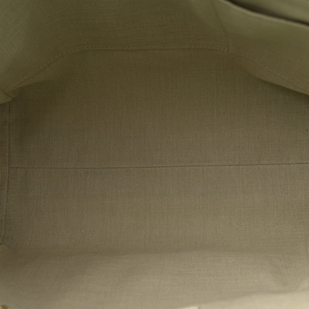 Chanel Mixed Fibers Small Deauville Tote Green