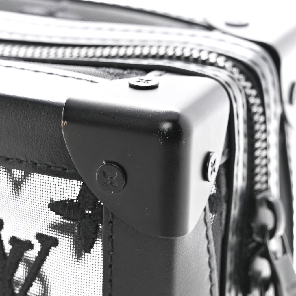 Louis Vuitton Monogram See Through Soft Trunk Black
