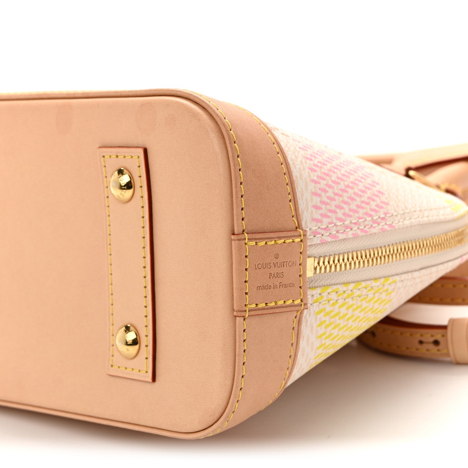 Louis Vuitton Damierlicious Alma BB Rose Peach