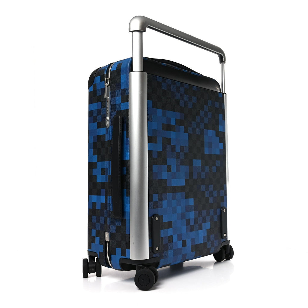 Louis Vuitton Damier Graphite Giant Pixel Horizon 55 Blue
