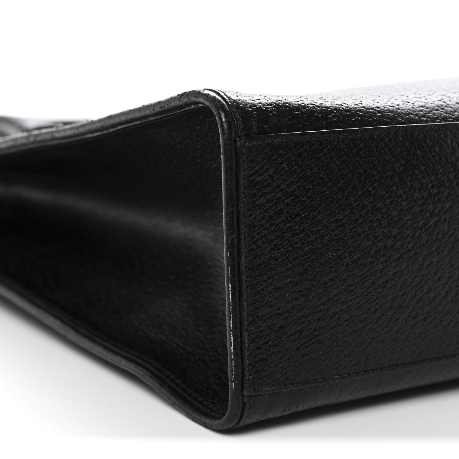 Prada Cinghiale Triangle Tote Black