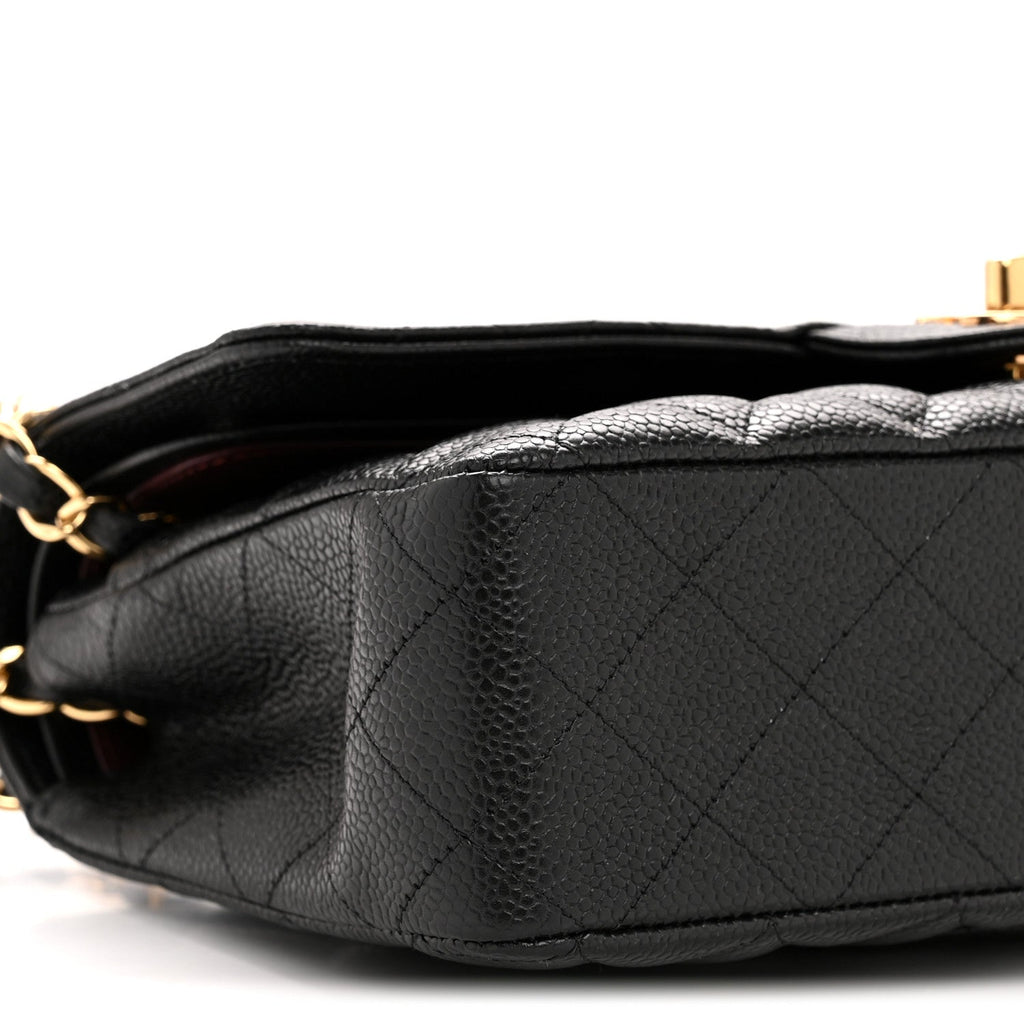 Chanel Caviar Quilted Medium Double Flap Black