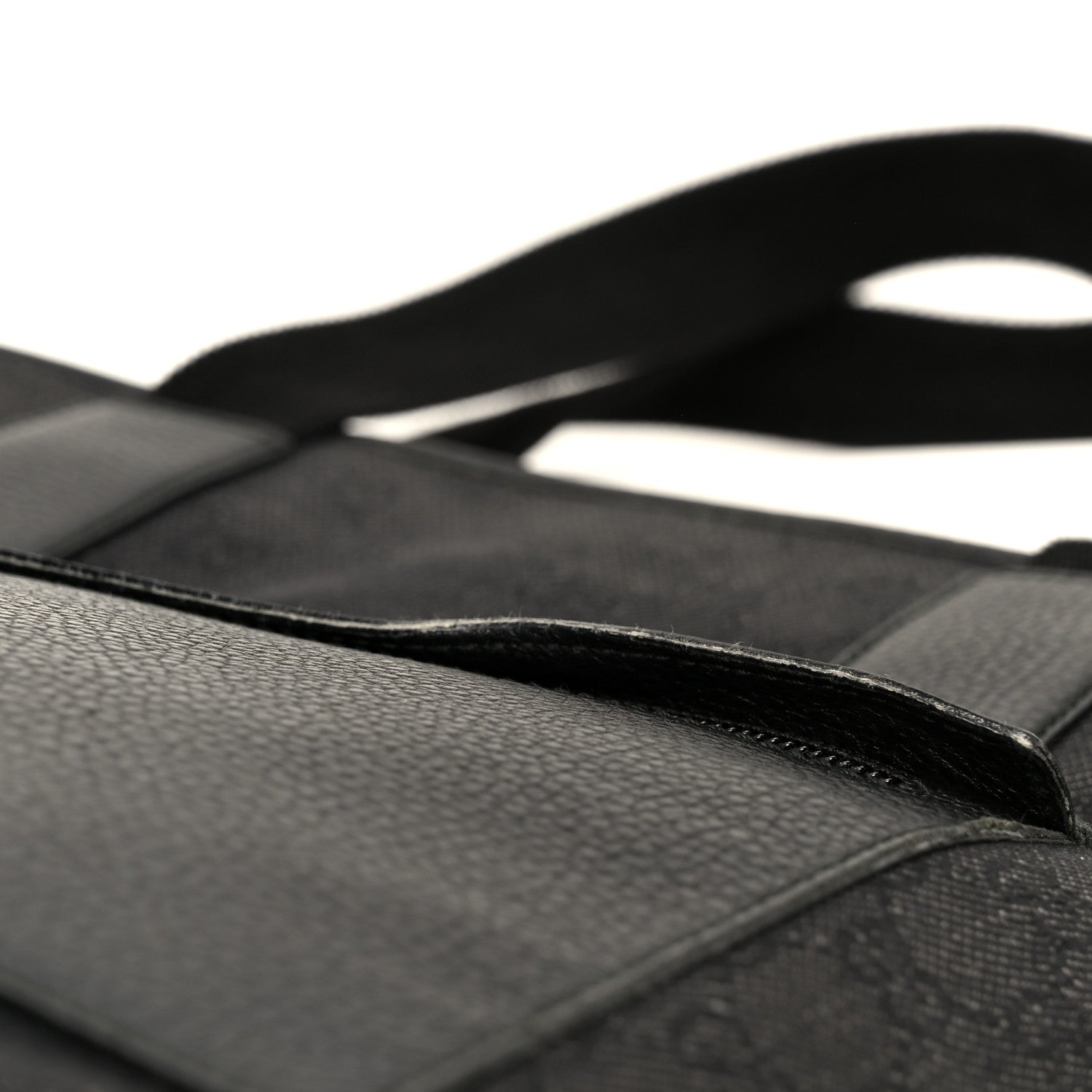 Gucci Denim Monogram Tote Bag Black
