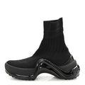 Louis Vuitton Stretch Textile Patent LV Archlight Sneaker Boots 35 Black