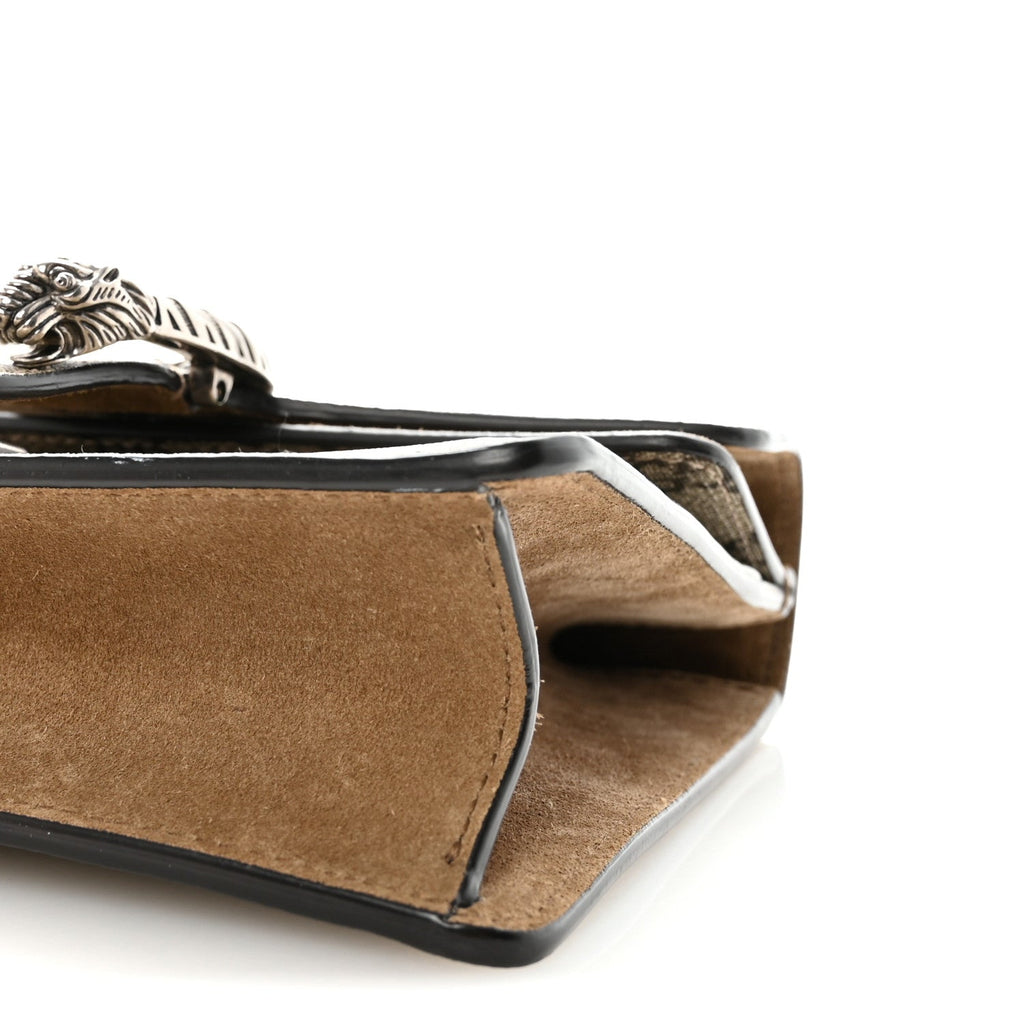 Gucci GG Supreme Monogram Mini Dionysus Shoulder Bag Taupe