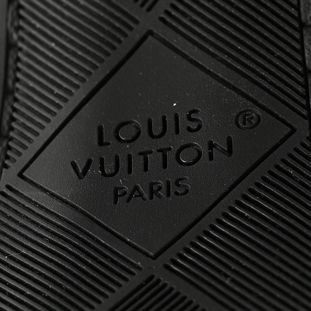 Louis Vuitton Calfskin Maya Platform Sandals 36.5 Black