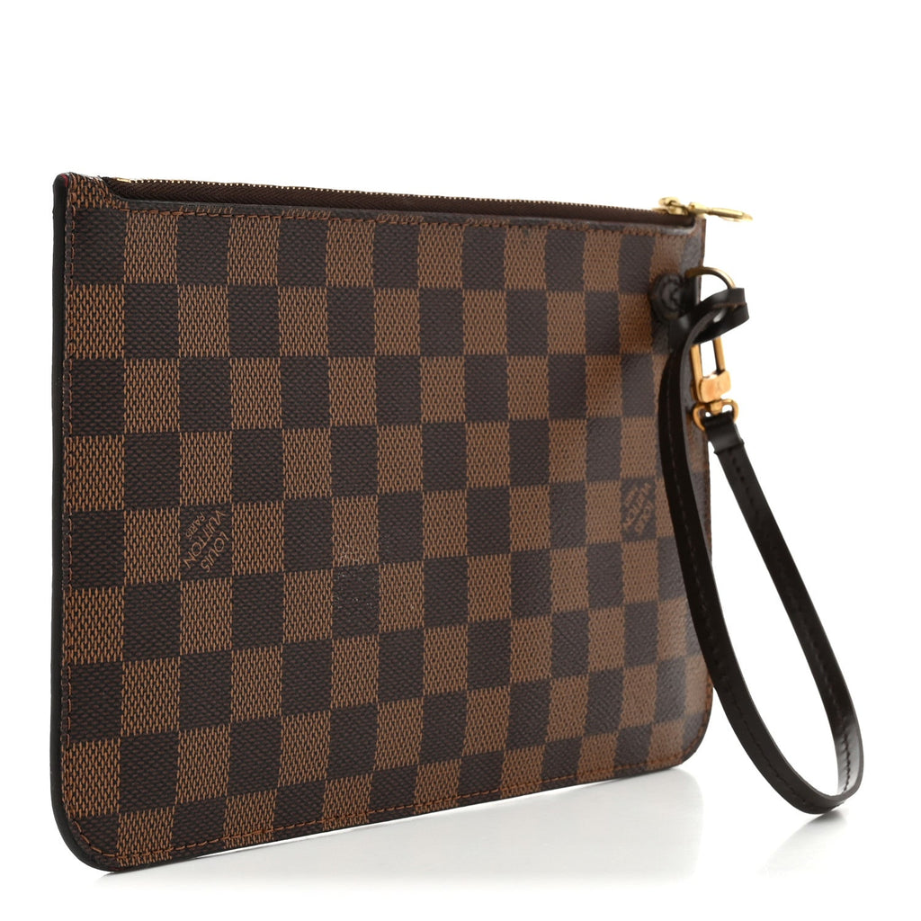 Louis Vuitton Damier Ebene Neverfull MM GM Pochette