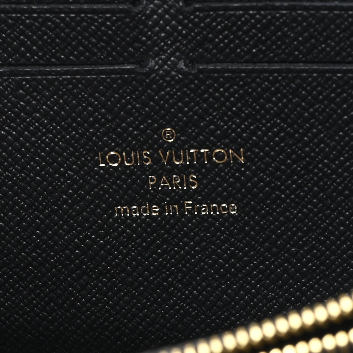 Louis Vuitton Monogram Zippy Retiro Wallet Black