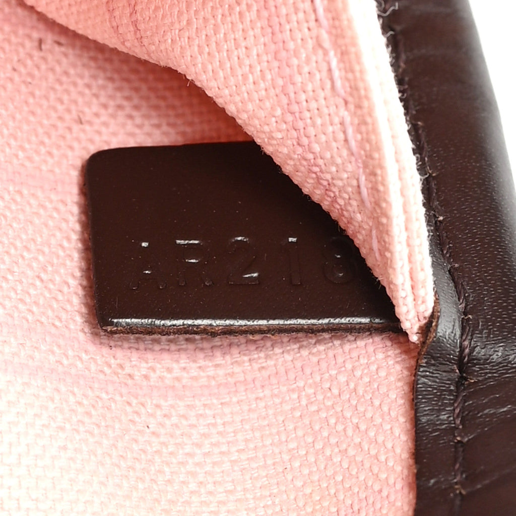 Louis Vuitton Damier Ebene Neo Neverfull MM Rose Ballerine