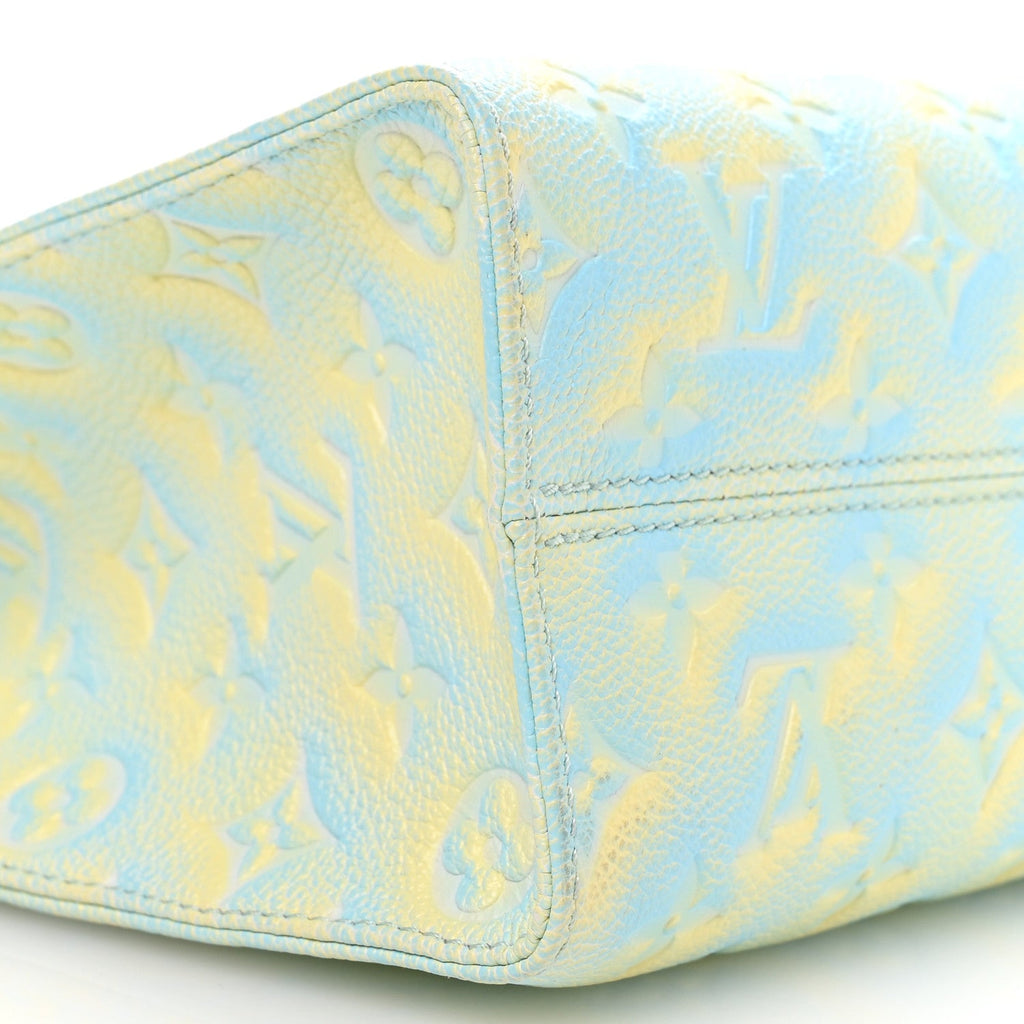 Louis Vuitton Empreinte Monogram Summer Stardust Onthego PM  Water Green
