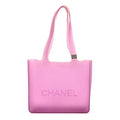 Chanel Jelly Rubber Tote Purple