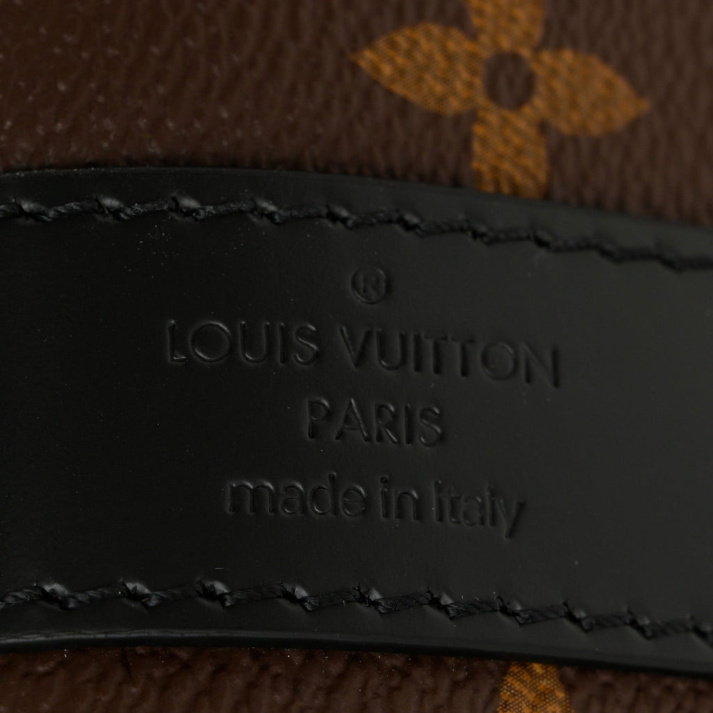 Louis Vuitton Monogram Macassar Keepall Bandouliere 45