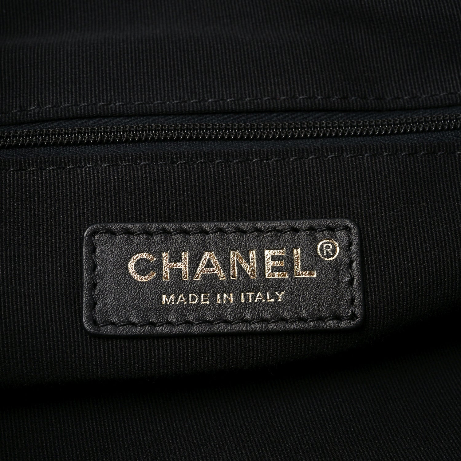 Chanel Suede Shiny Lambskin Quilted Large Shopping Bag Beige Black