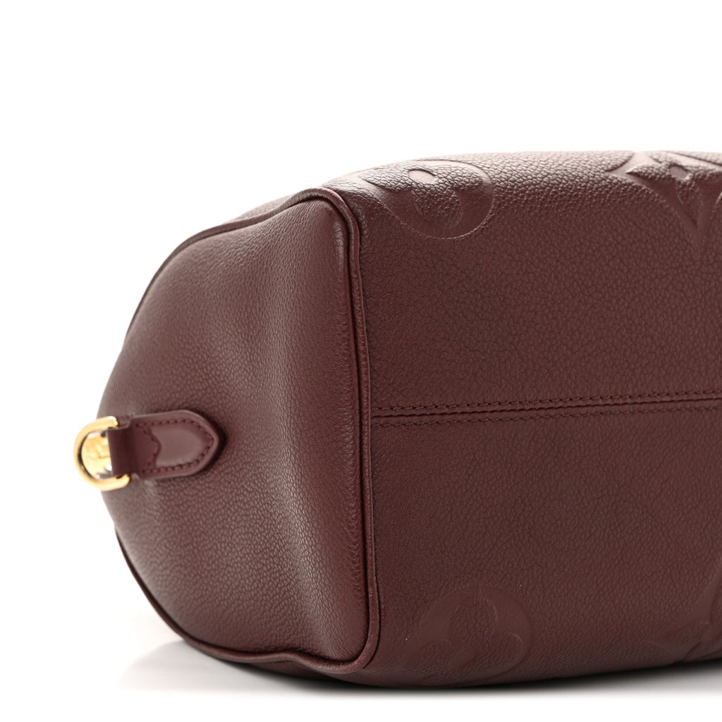Louis Vuitton Empreinte Monogram Giant Speedy Bandouliere 25 Wine