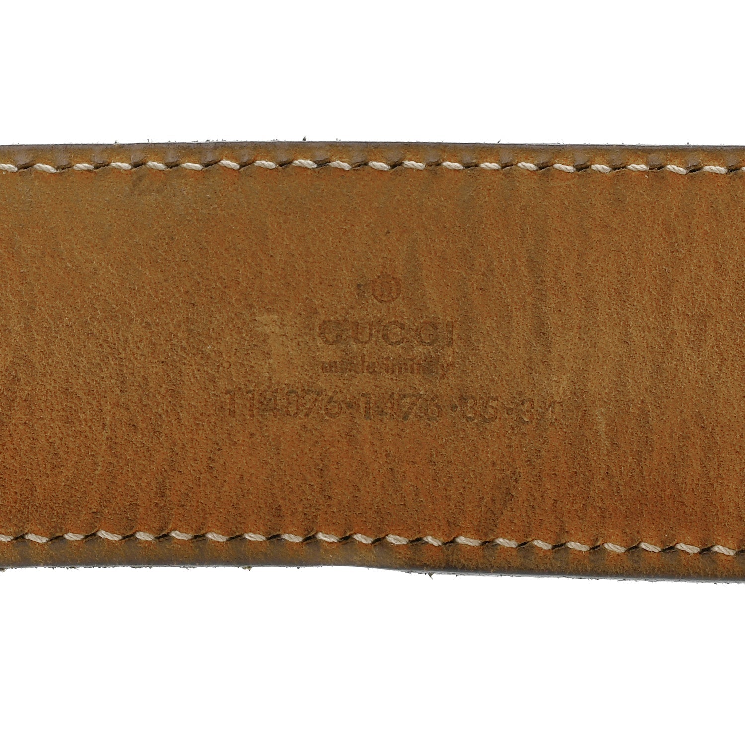 Gucci Guccissima Interlocking G 40mm Belt 85 34 Black