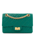 Chanel Aged Calfskin Quilted 2.55 Reissue Mini Flap Green