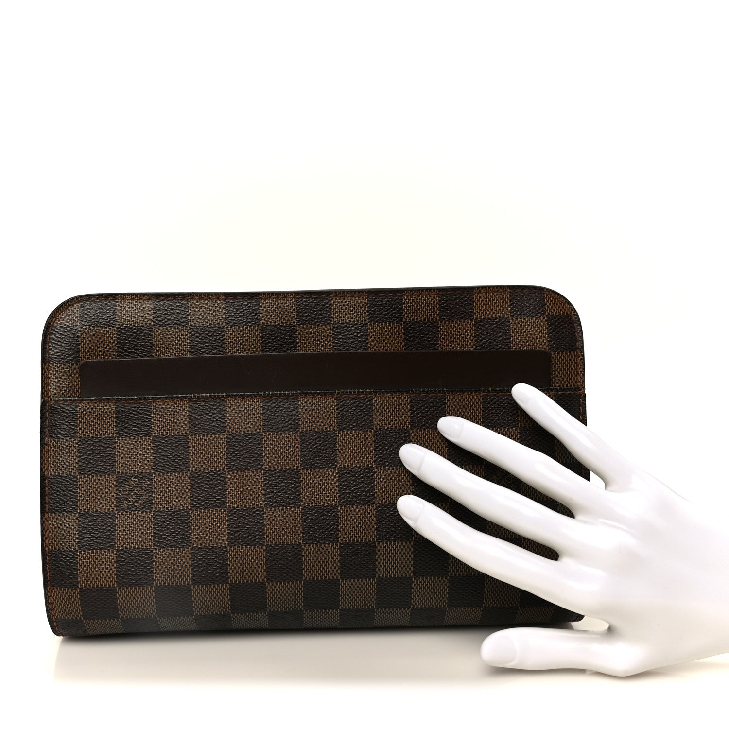 Louis Vuitton Damier Ebene Pochette Saint Louis Clutch