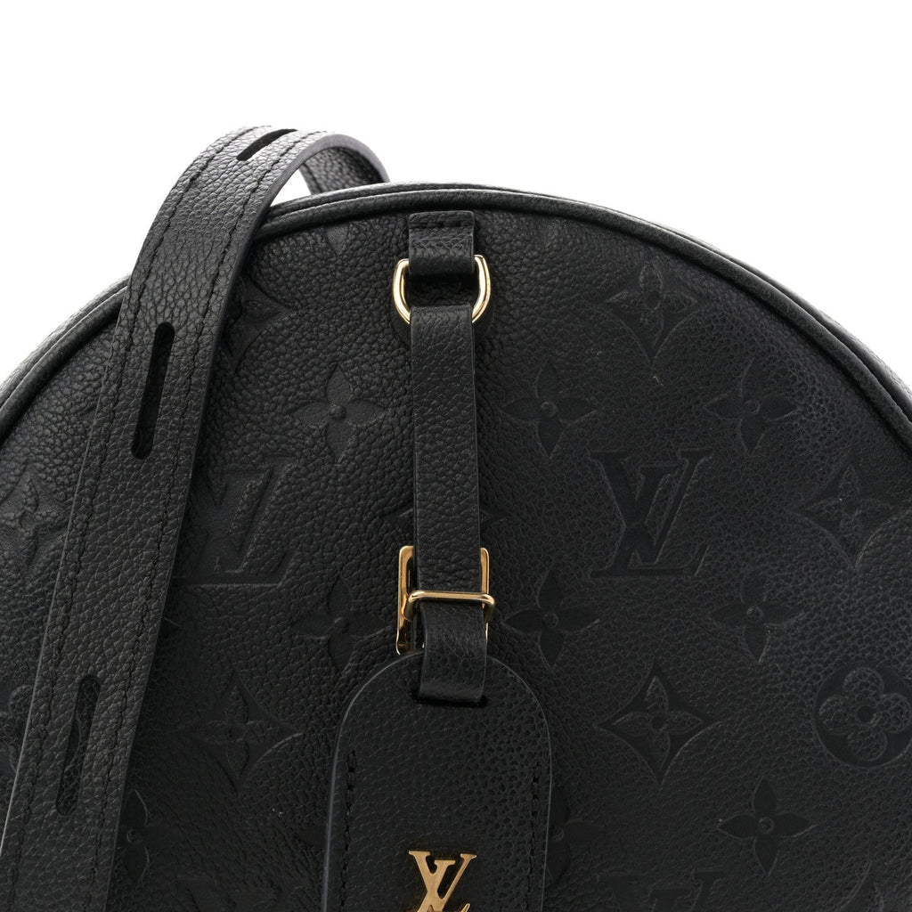 Louis Vuitton Empreinte Boite Chapeau Souple MM Black