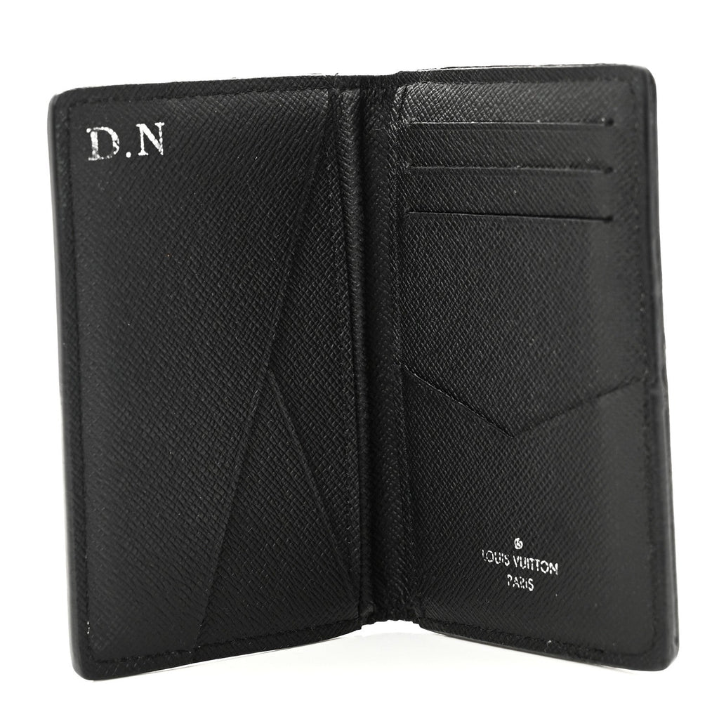 Louis Vuitton Monogram Eclipse Pocket Organizer NM