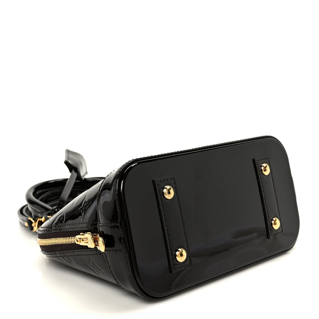 Louis Vuitton Vernis Alma BB Amarante