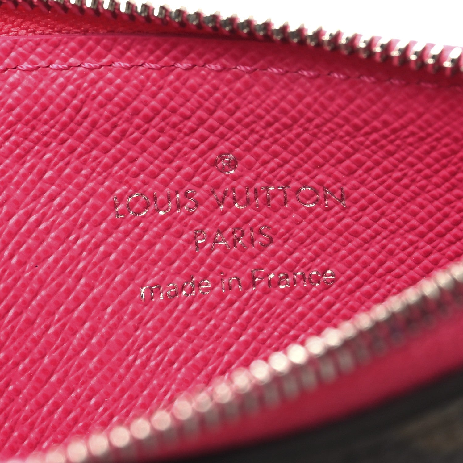 Louis Vuitton Monogram Calfskin Coin Card Holder Rose