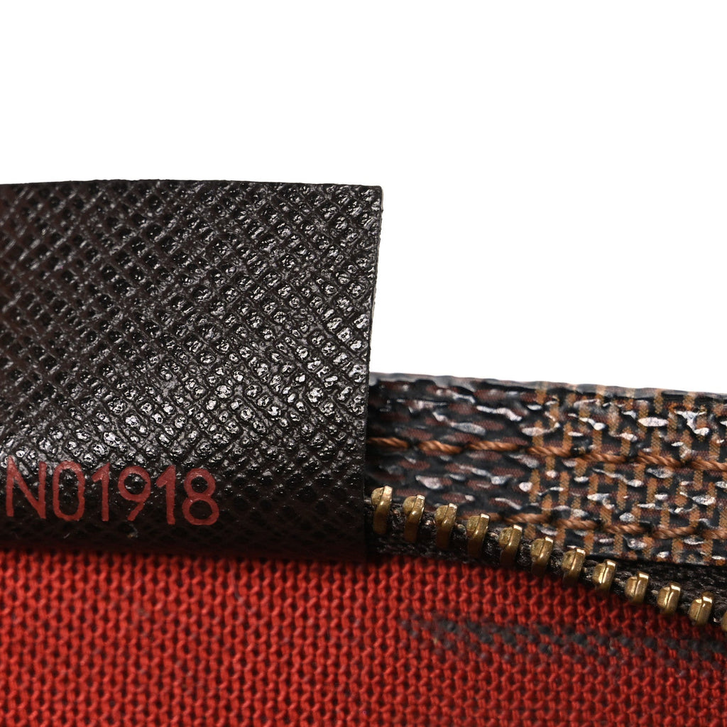 Louis Vuitton Damier Ebene Trousse Make Up Bag Pochette