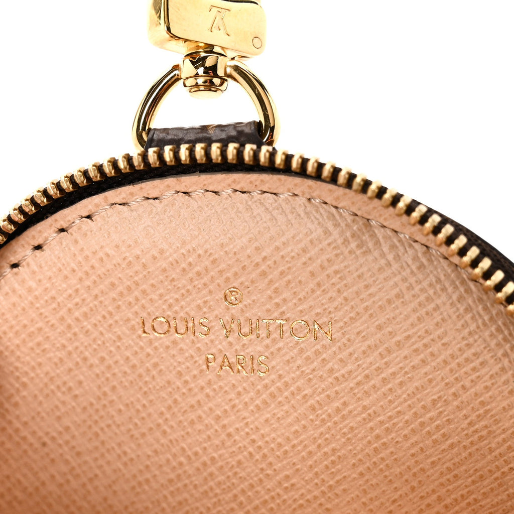 Louis Vuitton Monogram Multi Pochette Accessories Round Coin Purse