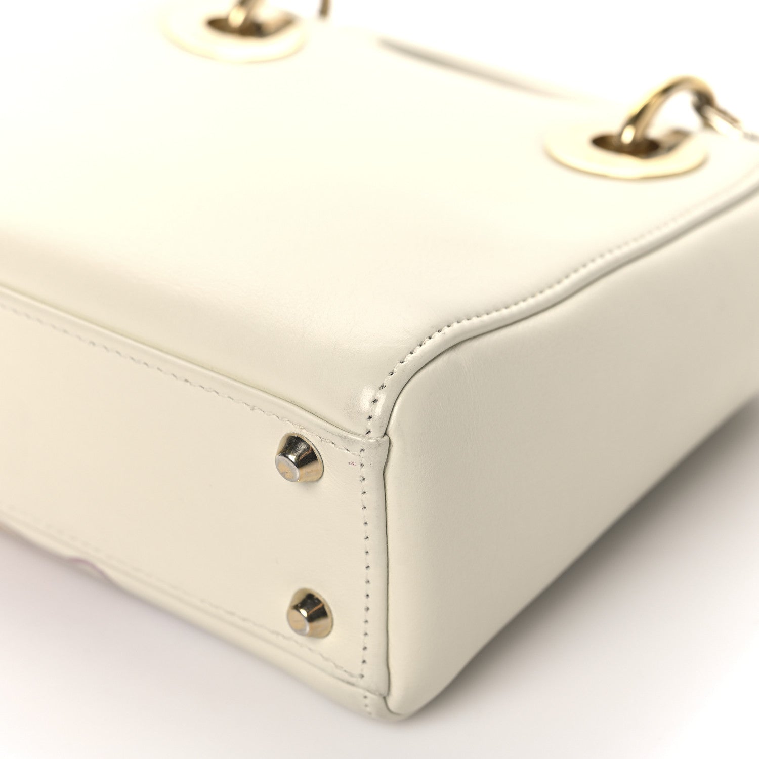 Christian Dior Calfskin Niki De Saint Phalle Dioramour Mini Supple Lady Dior White Multicolor