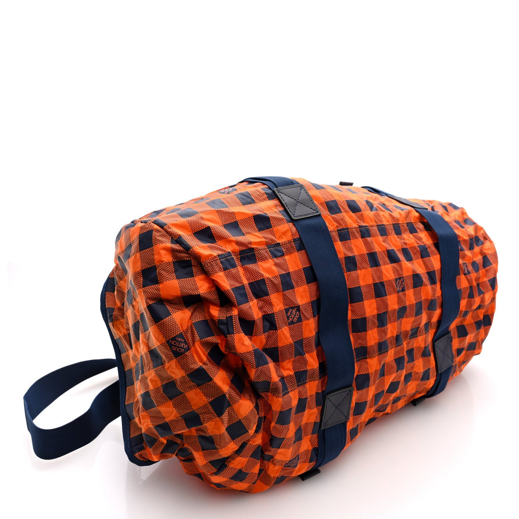 Louis Vuitton Nylon Damier Masai Adventure Practical Orange