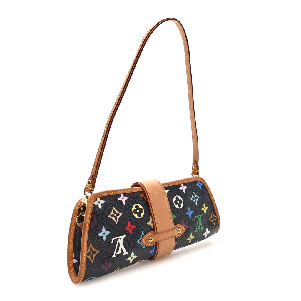 Louis Vuitton Monogram Multicolor Shirley Black